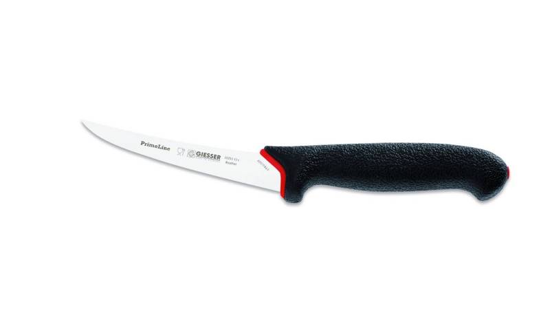 GIESSER Ausbeinmesser Fleischermesser 12250 13/15, PrimeLine, scharf, rutschfest, weicher Griff, sicherer Griff von GIESSER