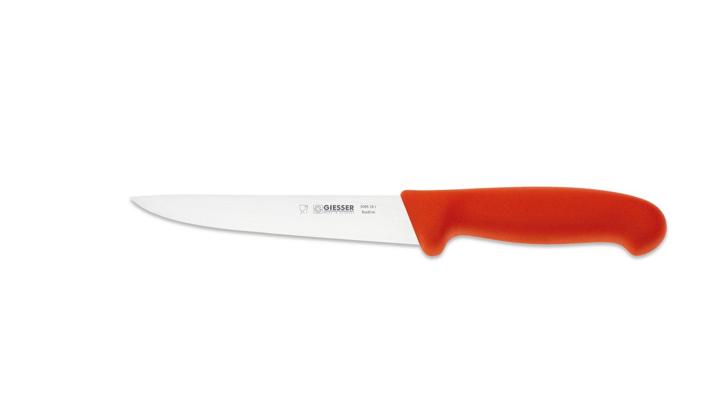 Giesser Messer Ausbeinmesser Stechmesser 3005 13-30, starke, gerade Klinge, Ideal für Fleischer von Giesser Messer