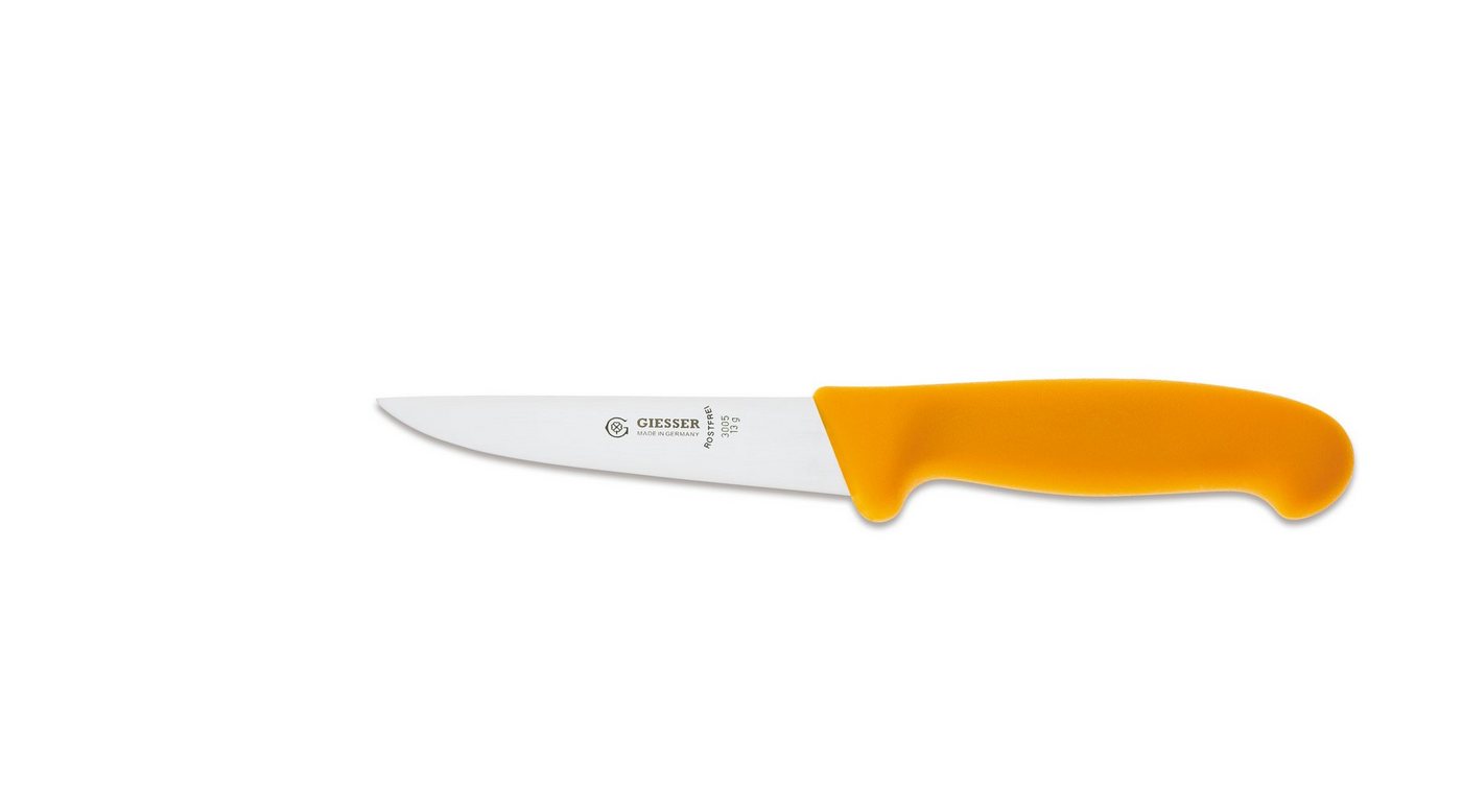 Giesser Messer Ausbeinmesser Stechmesser 3005 13-30, starke, gerade Klinge, Ideal für Fleischer von Giesser Messer