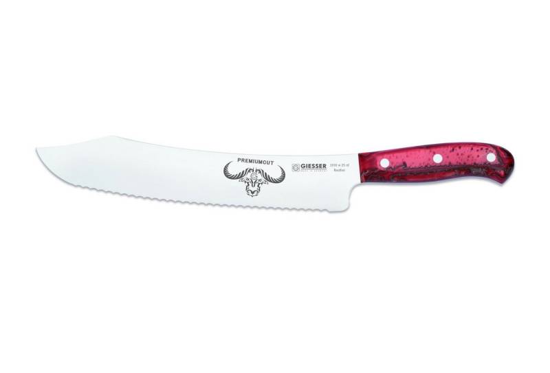GIESSER Brotmesser Brotmesser BBQ-Messer Konditormesser Wellenschliff 6mm, Extrem Scharf, Made in Germany 1930 w 25 GIESSER Brotmesser Brotmesser BBQ-Messer Konditormesser Wellenschliff 6mm, Extrem Scharf, Made in Germany 1930 w 25 von GIESSER