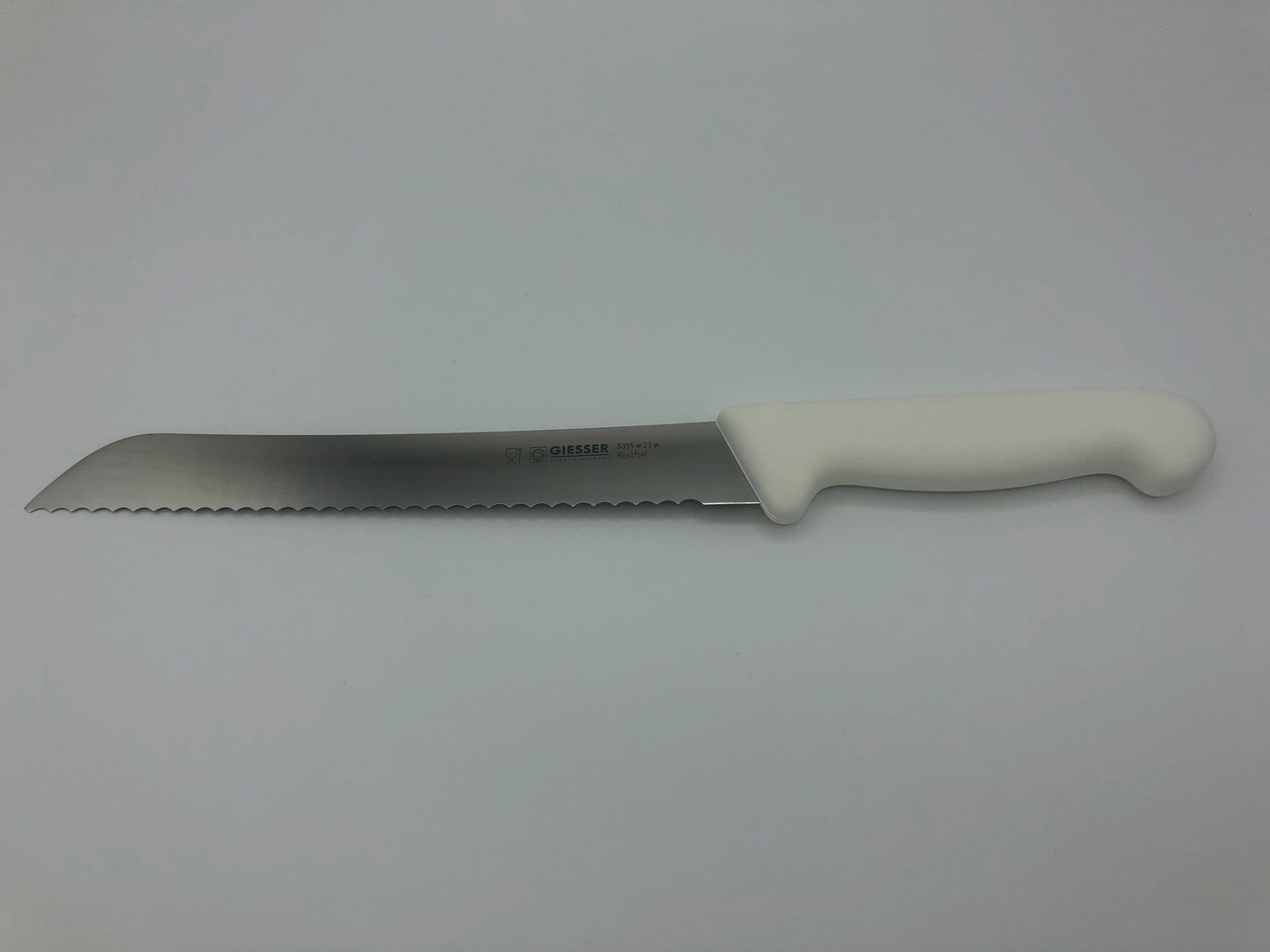 Giesser Messer Brotmesser Konditormesser 8355, Kunststoffgriff, 6 mm Welle, ideal zum Brot schneiden von Giesser Messer