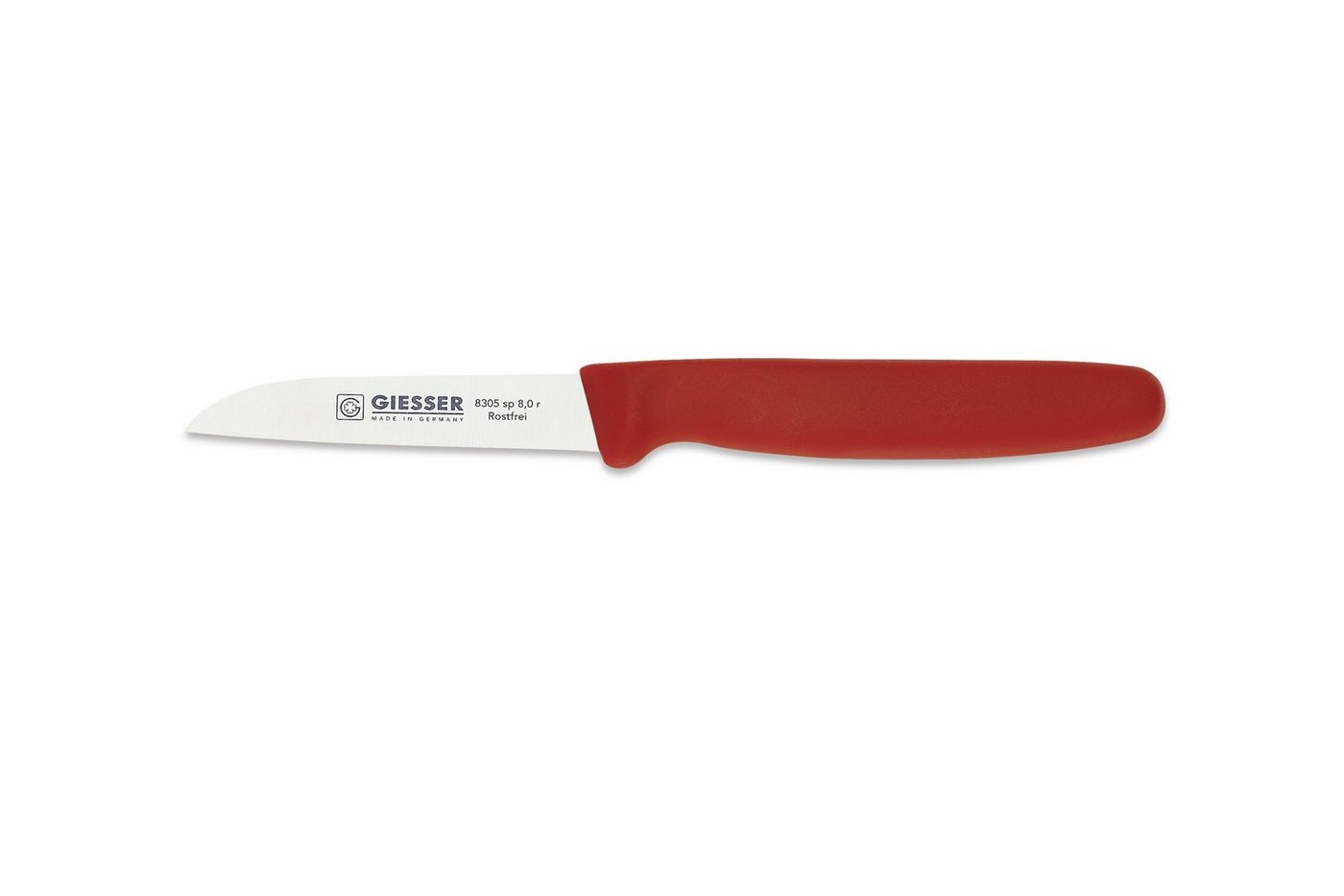 Giesser Messer Gemüsemesser Küchenmesser 8305 sp 8 alle Farben, Küchenmesser gerade Schneide 8 cm, Made in Germany von Giesser Messer