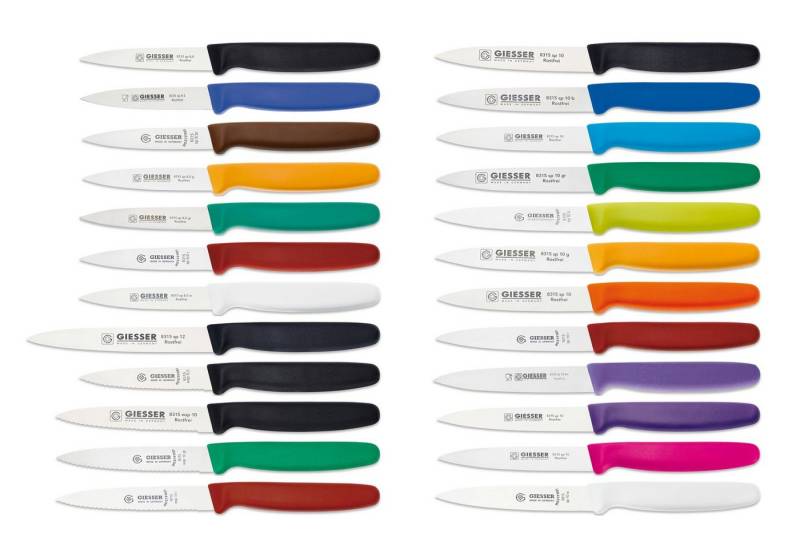 GIESSER Gemüsemesser Spickmesser 8315 sp 8/10/12, Küchenmesser mit oder ohne 3mm Wellenschliff GIESSER Gemüsemesser Spickmesser 8315 sp 8/10/12, Küchenmesser mit oder ohne 3mm Wellenschliff von GIESSER