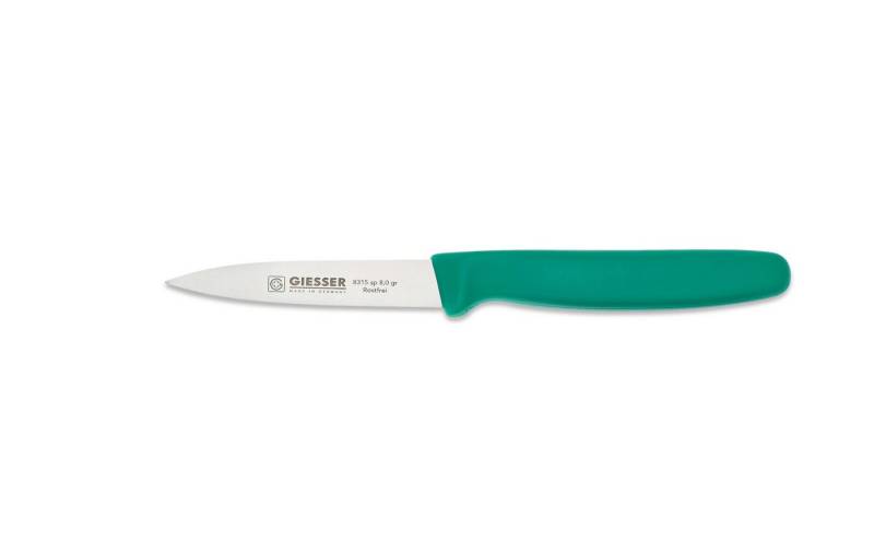 GIESSER Gemüsemesser Spickmesser 8315 sp 8/10/12, Küchenmesser mit oder ohne 3mm Wellenschliff von GIESSER