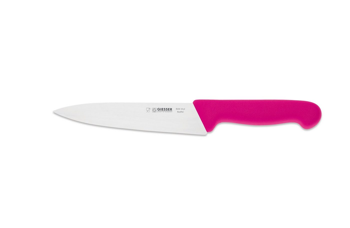 Giesser Messer Kochmesser Küchenmesser 8456, schmale, mittelspitze Klinge, scharf Handabzug, Ideal für jede Küche von Giesser Messer