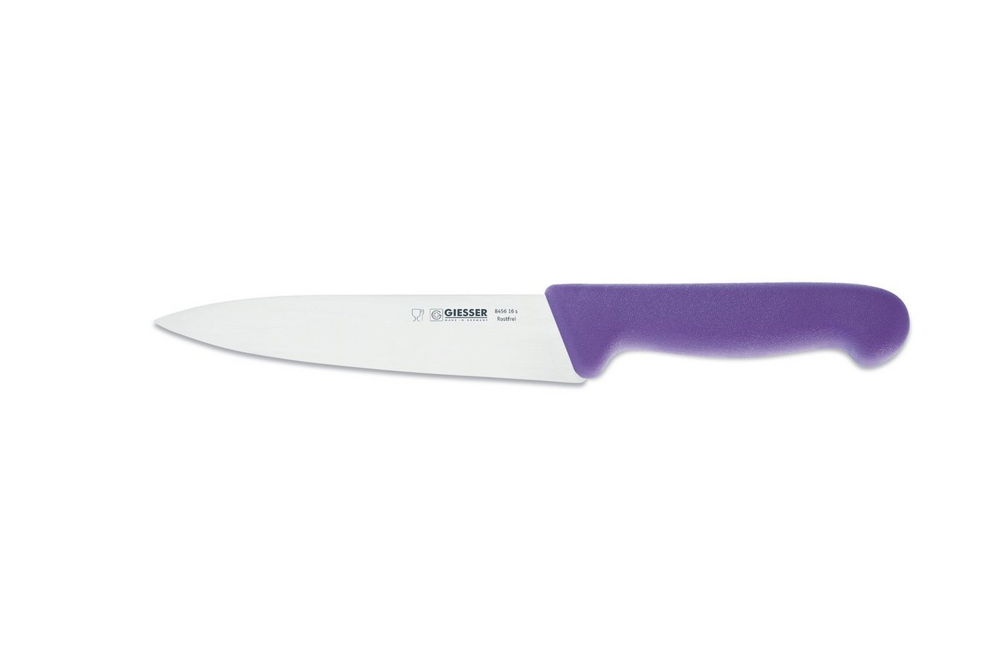 Giesser Messer Kochmesser Küchenmesser 8456, schmale, mittelspitze Klinge, scharf Handabzug, Ideal für jede Küche von Giesser Messer