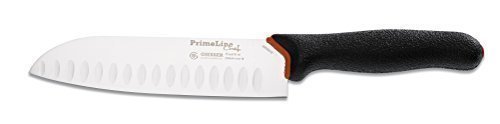 Giesser Messer PrimeLine Chef 18 cm Klingenlänge mit Kullen, Santoku Japanisches Kochmesser - Profimesser von Giesser