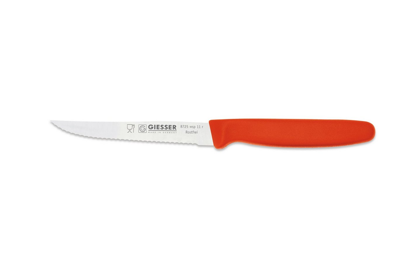 Giesser Messer Steakmesser 8725 wsp 11 3mm Wellenschliff, extrem scharf von Giesser Messer