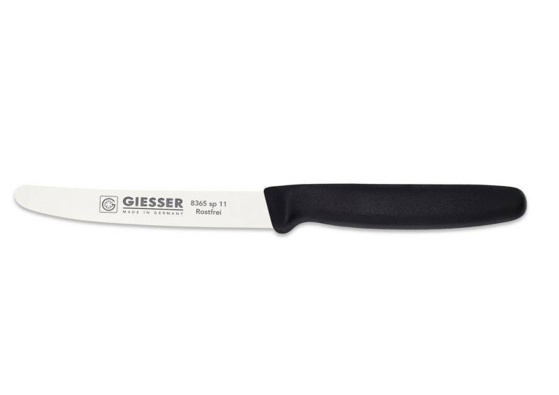 GIESSER Tomatenmesser Allzweckmesser Brötchenmesser 8365 wsp 11, Spülmaschinenfest, langlebig, 3 mm Wellenschliff extrem scharf GIESSER Tomatenmesser Allzweckmesser Brötchenmesser 8365 wsp 11, Spülmaschinenfest, langlebig, 3 mm Wellenschliff extrem scharf von GIESSER