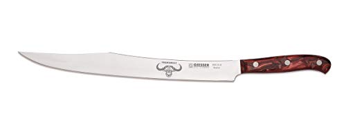 Giesser Qualitätsmesser Küchenmesser Schneidmesser Slicer No. 1 Premiumcut - 31 cm Klingenlänge (Red Diamond) von Giesser Messer