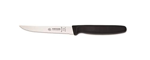 Giesser Messer Steakmesser 11 cm Klingenlänge mit Wellenschliff - Profimesser von Giesser