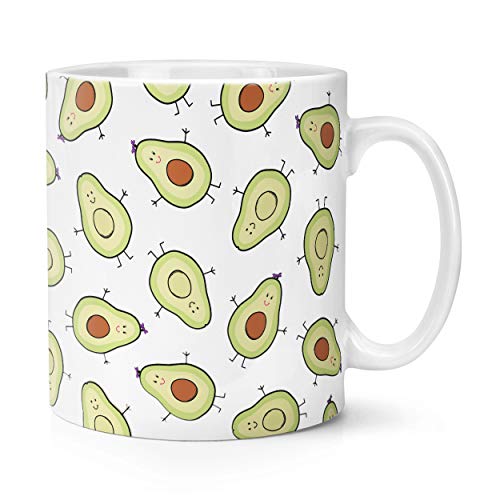 Avocado Muster 10oz Becher Tasse von Gift Base