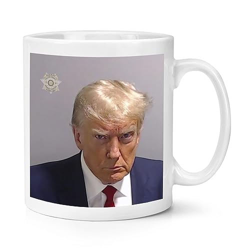 Donald Trump Tasse Shot 284 ml Tasse Lustiges Gefängnisschloss Him Up von Gift Base