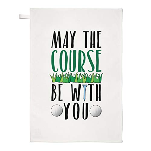 Gift Base May The Course Sein mit Ihnen Golf Geschirrtuch Spüllappen von Gift Base