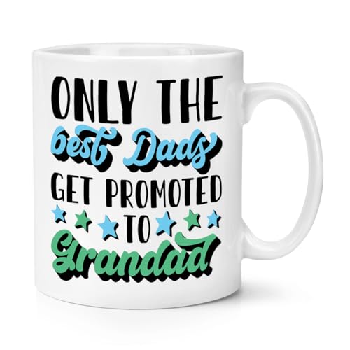 Gift Base Tasse mit Aufschrift "Only The Best Dads Get Promoted to Grandad", 284 ml Gift Base Tasse mit Aufschrift "Only The Best Dads Get Promoted to Grandad", 284 ml von Gift Base