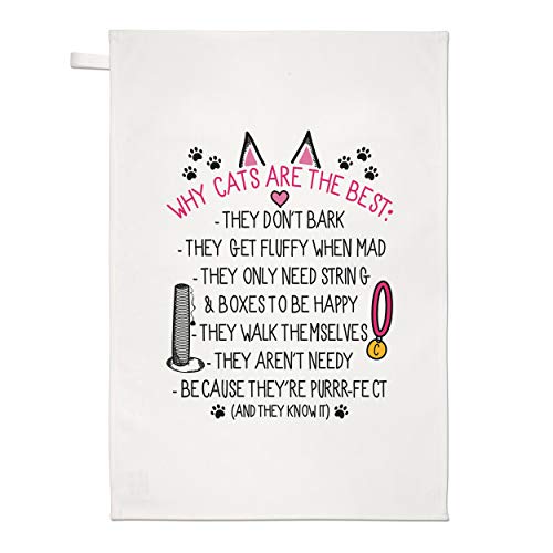 Gift Base Why Cats Are The Best Geschirrtuch Spüllappen von Gift Base