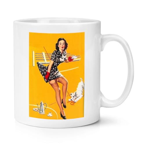 Gil Elvgren Blind Date Pin Up Girl Tasse 284 ml Reproduktionsdruck von Gift Base