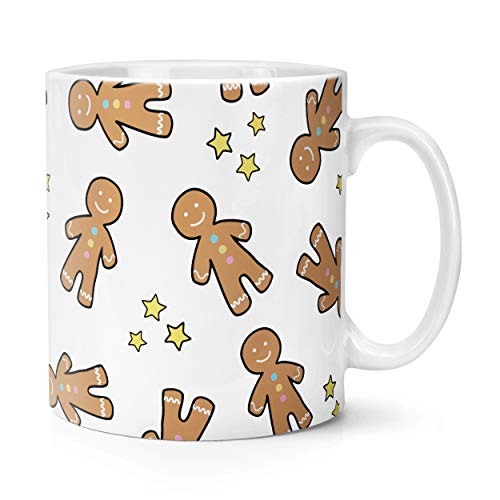 Lebkuchenmann Sterne Muster 283g Becher Tasse von Gift Base