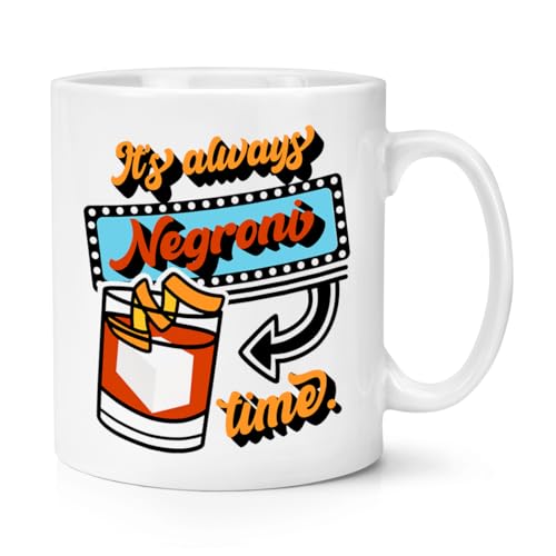 Tasse mit Aufschrift "It's Always Negroni Time", 284 ml Tasse mit Aufschrift "It's Always Negroni Time", 284 ml von Gift Base