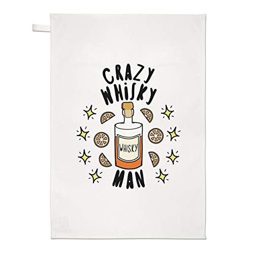 Verrückte Whiskey Mann Stars Geschirrtuch Spüllappen Verrückte Whiskey Mann Stars Geschirrtuch Spüllappen von Gift Base