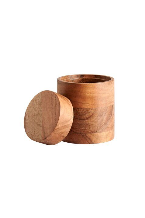 Bento Box S Akazienholz rund natur von Gift Company
