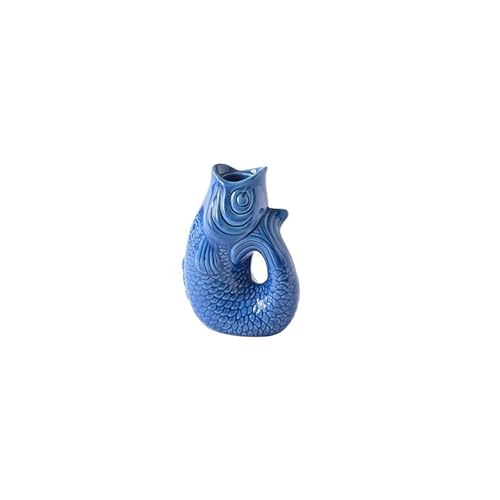 Gift Company - Kerzenleuchter, Kerzenständer - Monsieur Carafon - Keramik - Azure Blau - Maße (LxBxH): 9,8 x 6 x 12,7 cm von Gift Company