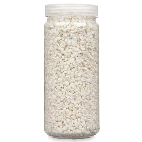 Gift Decor Dekosteine weiß 2-5 mm 700 g (12 Stück) von Gift Decor