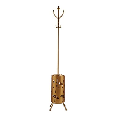 Gift Decor Porte-Manteau Porte-Parapluie Doré Metal 9666 (44 x 185 x 44 cm) von Gift Decor