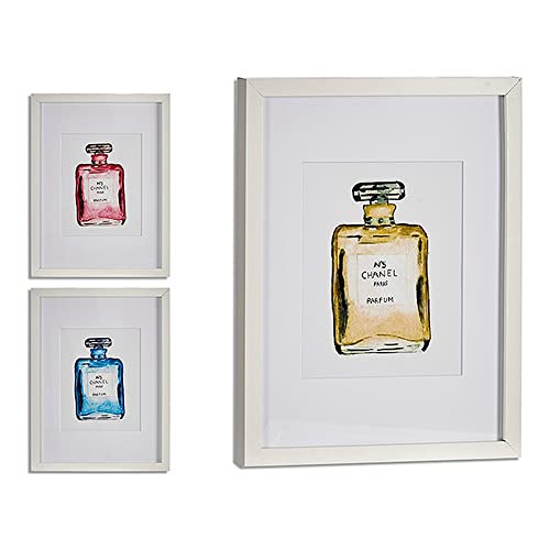 Gift Decor S3606495 Bild Ch Nr. 5, Weiß, 3 x 33 x 43 cm von Gift Decor