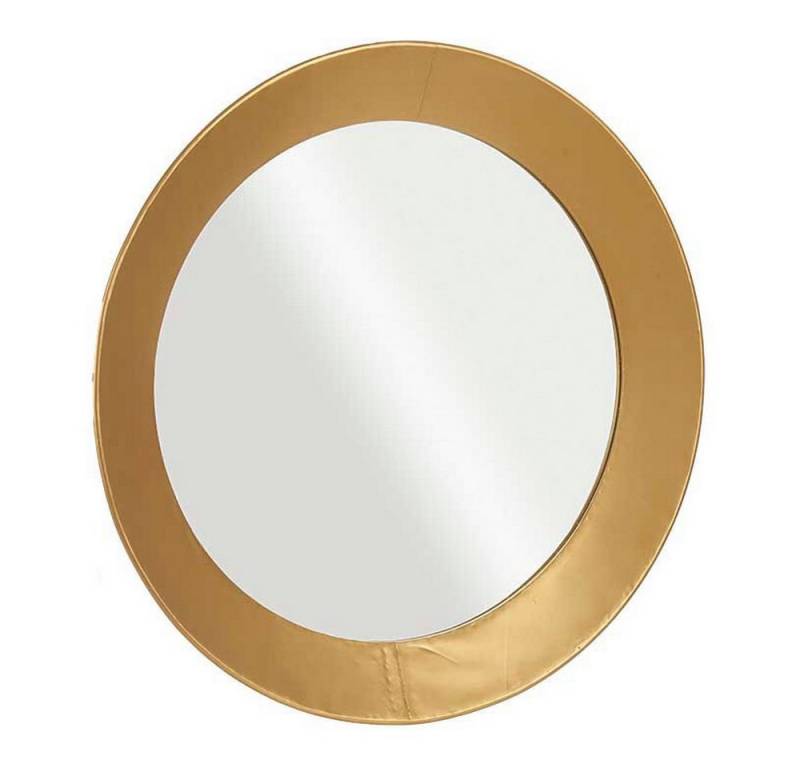 Gift Decor Spiegel Wandspiegel Glas Golden Metall 80 x 7,5 x 80 cm von Gift Decor