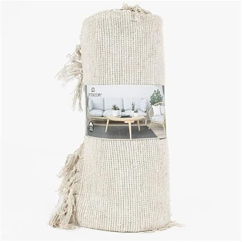 Gift Decor Teppich, Beige, Standard von Gift Decor