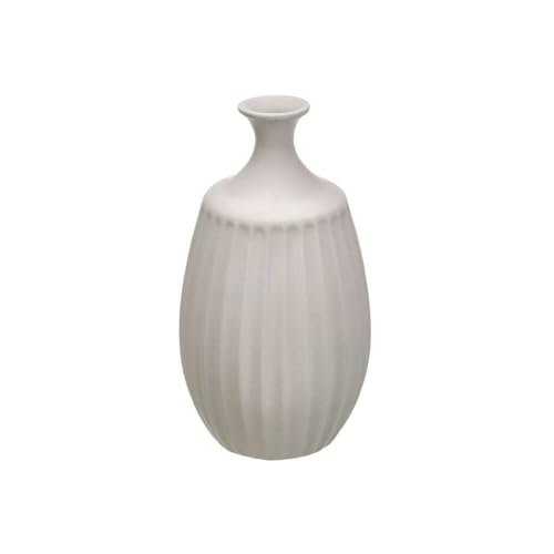 Gift Decor Vase, Grau, Keramik, 27 x 48 x 27 cm von Gift Decor