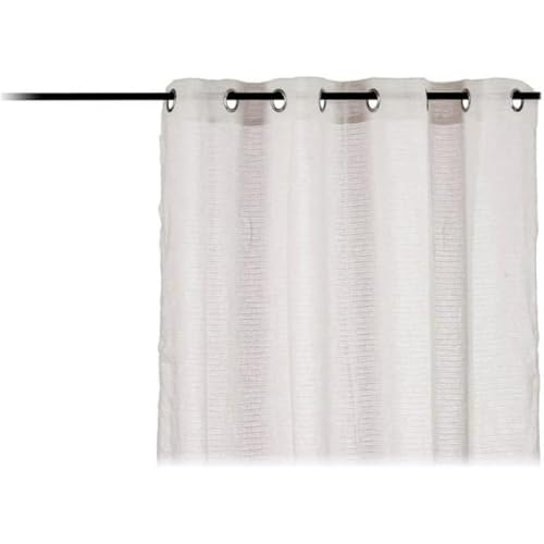 Vorhang, Weiß, Polyester (140 x 260 cm) (140 x 260 cm) von Gift Decor