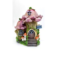 Sloar Lila Blumen Baum Feenhaus Feen Garten Haus Nachtlicht Deko Wohndekor Geschenk Für Mädchen von GiftCatchers