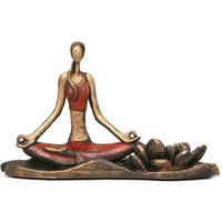 Yoga Statue, Figur Der Frau, Praktizieren, Yoga-Pose, Meditation, Wohnkultur, Skulptur, Einweihungsgeschenk, Weihnachtsgeschenkidee von GiftGardenArt