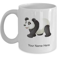 Personalisierte Panda Becher Kaffeetasse Für Panda-Liebhaber von GiftIdeasHere