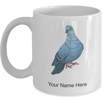 Personalisierte Tauben-Tasse, Tauben-Kaffeetasse, Tauben-Geschenk-Idee, Benutzerdefinierte Tauben-Tasse von GiftIdeasHere