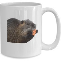 Porträt Einer Nutria Tasse, Kaffeetasse, Küche Dekor, Lustige Geschenkidee von GiftIdeasHere