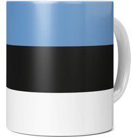 Estonia Full Wrap Flag 11Oz Kaffeetasse/Tasse - Perfektes Geburtstagsgeschenk Für Sie Oder Ihn | Geschenk Männer Frauen von GiftMonsterCo