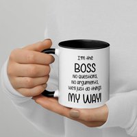 Personalisierte Boss Tasse von GiftOriginal