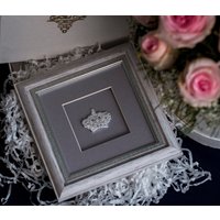 Krone Wandkunst König Gerahmt Unikat Herz Gemälde von GiftStudioCrafts