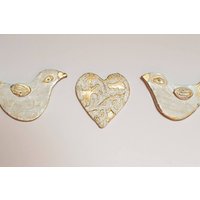 Vögel Bilderrahmen Clipart Dekor Hängend von GiftStudioCrafts
