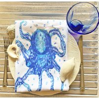 Octopus Mehlsack Handtuch, Schönes Gastgeschenk, 50 X 82 cm Octopus Mehlsack Handtuch, Schönes Gastgeschenk, 50 X 82 cm von GiftandHomebyGerri