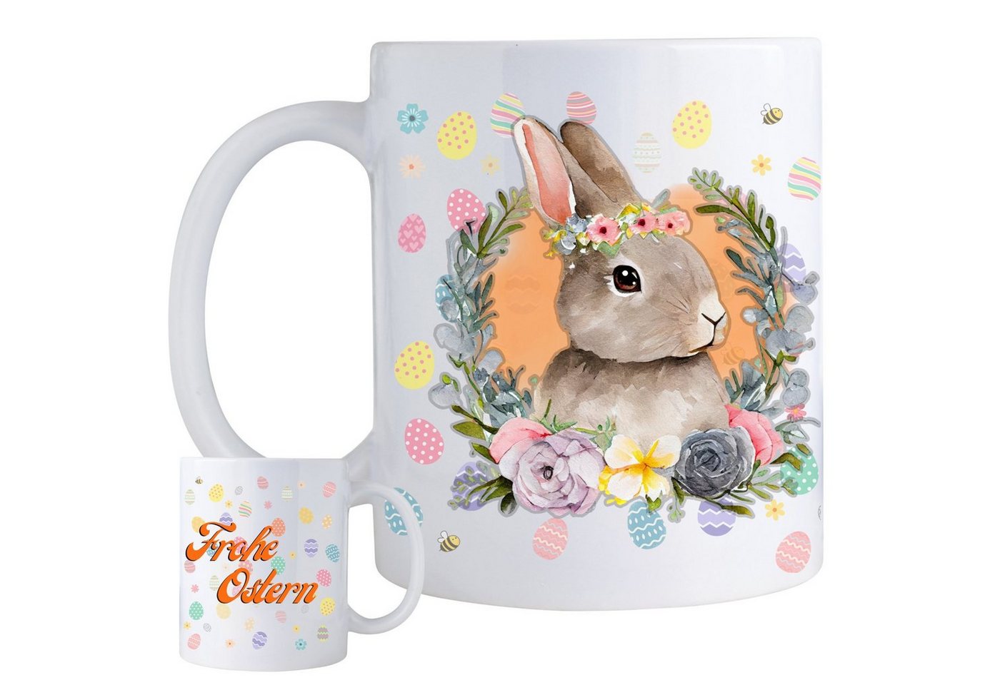 Giftandprint Tasse Ostern deko Ostern Hase geschenke Kaffeetasse Teetasse, Ink. Geschenkbox, Lustig Spruch Osterngeschenke für Männer, Frauen von Giftandprint