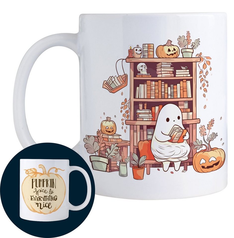 Giftandprint Tasse Pumpkin Spice deko, Kürbistasse, Geschenk, Kürbis, Weihnachten, Spüllmaschinengeeignet, Mikrowellengeeignet von Giftandprint