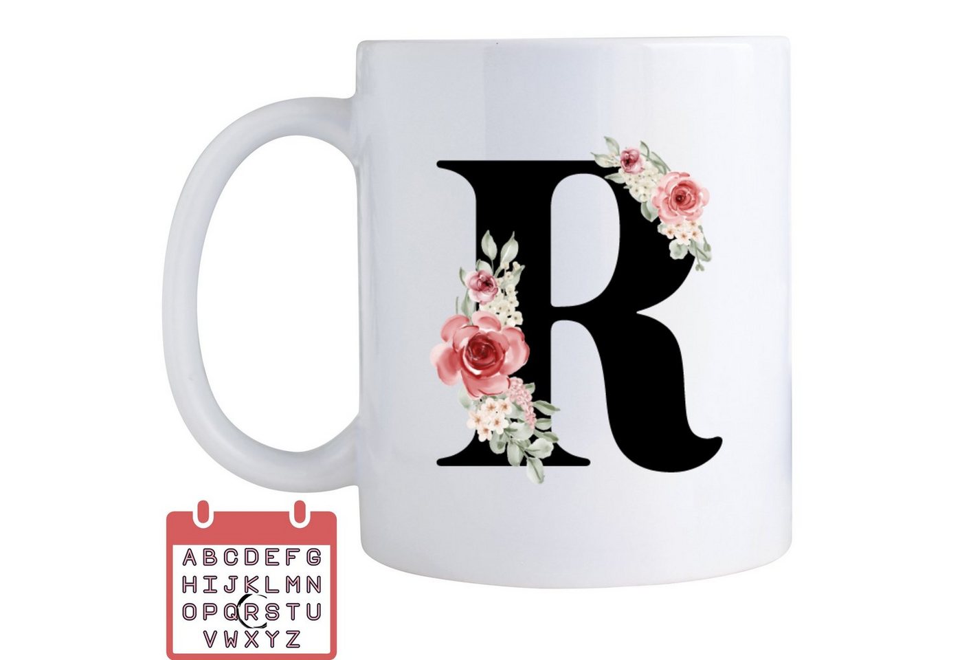 Giftandprint Tasse personalisiert mit Namen Anfangsbuchstabe Monogramm Initiale, Geschenke für Frauen, Spülmaschinengeeignet, Mit Geschenkbox Giftandprint Tasse personalisiert mit Namen Anfangsbuchstabe Monogramm Initiale, Geschenke für Frauen, Spülmaschinengeeignet, Mit Geschenkbox von Giftandprint