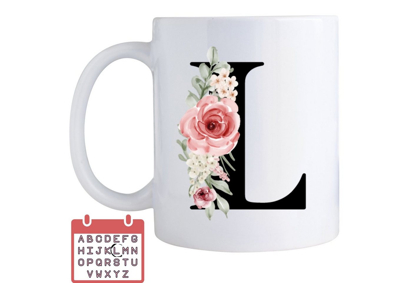 Giftandprint Tasse personalisiert mit Namen Anfangsbuchstabe Monogramm Initiale, Geschenke für Frauen, Spülmaschinengeeignet, Mit Geschenkbox Giftandprint Tasse personalisiert mit Namen Anfangsbuchstabe Monogramm Initiale, Geschenke für Frauen, Spülmaschinengeeignet, Mit Geschenkbox von Giftandprint