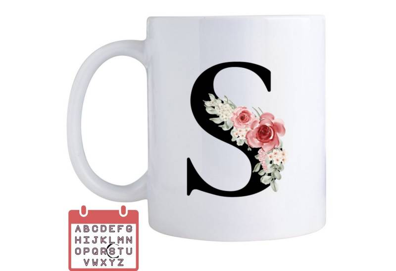 Giftandprint Tasse personalisiert mit Namen Anfangsbuchstabe Monogramm Initiale, Geschenke für Frauen, Spülmaschinengeeignet, Mit Geschenkbox Giftandprint Tasse personalisiert mit Namen Anfangsbuchstabe Monogramm Initiale, Geschenke für Frauen, Spülmaschinengeeignet, Mit Geschenkbox von Giftandprint