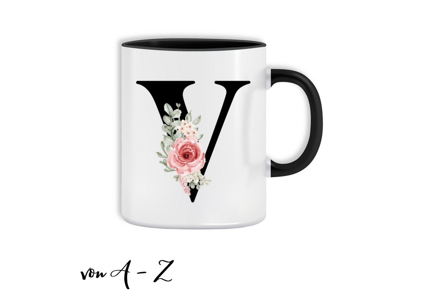 Giftandprint Tasse personalisiert mit Namen Anfangsbuchstabe Monogramm Initiale, Geschenke für Frauen, Spülmaschinengeeignet, Mit Geschenkbox Giftandprint Tasse personalisiert mit Namen Anfangsbuchstabe Monogramm Initiale, Geschenke für Frauen, Spülmaschinengeeignet, Mit Geschenkbox von Giftandprint