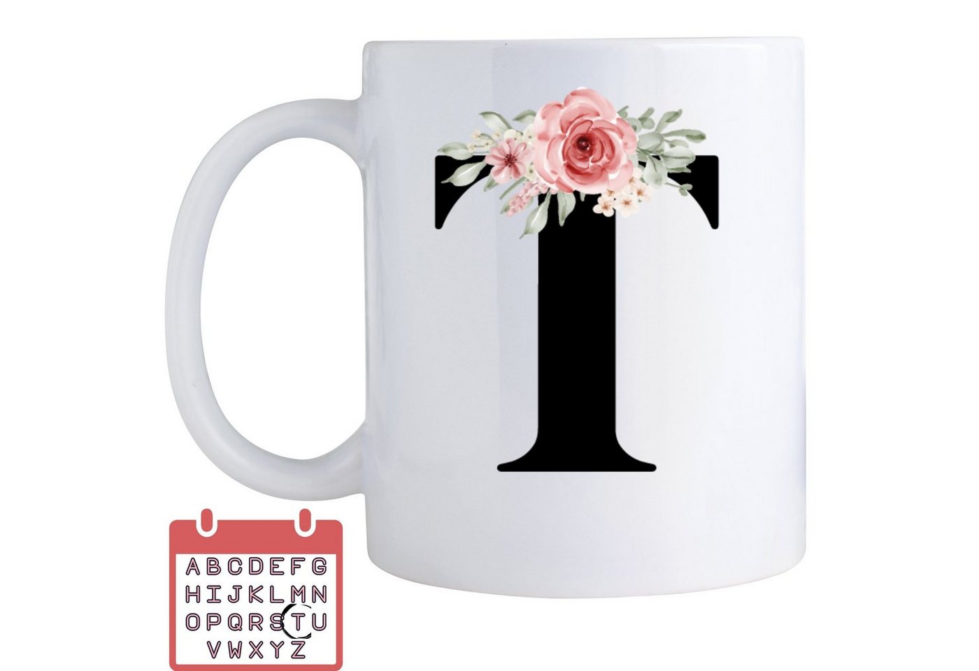 Giftandprint Tasse personalisiert mit Namen Anfangsbuchstabe Monogramm Initiale, Geschenke für Frauen, Spülmaschinengeeignet, Mit Geschenkbox Giftandprint Tasse personalisiert mit Namen Anfangsbuchstabe Monogramm Initiale, Geschenke für Frauen, Spülmaschinengeeignet, Mit Geschenkbox von Giftandprint